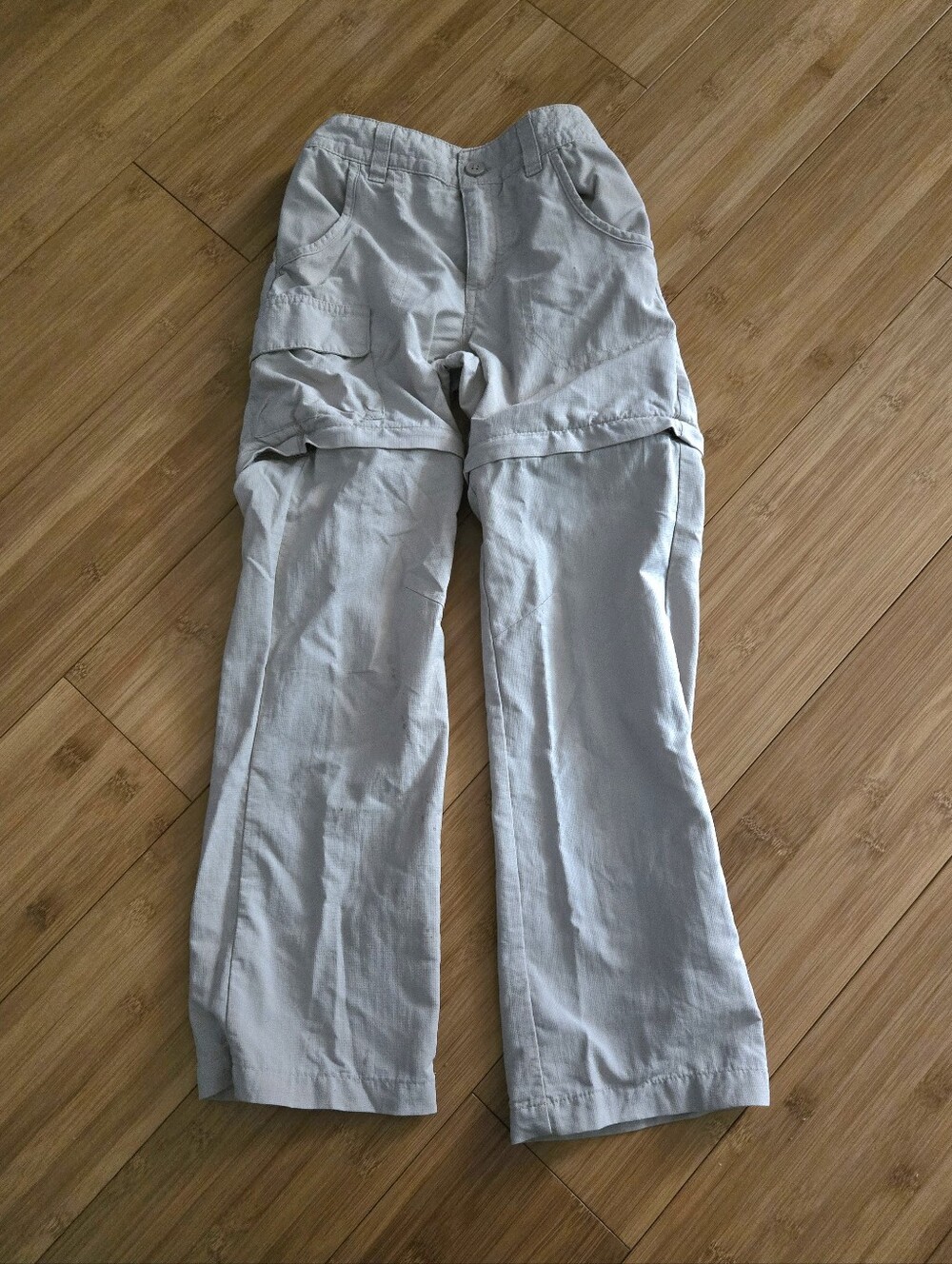 Columbia Tan Convertible Kids Hiking Pants - XS